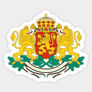 Bulgaria Coat of Arms Sticker